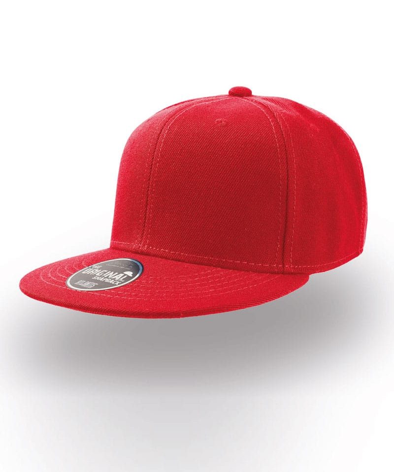 cappellini-bambini-rapper-personalizzati-Atlantis-ATKISN-rosso