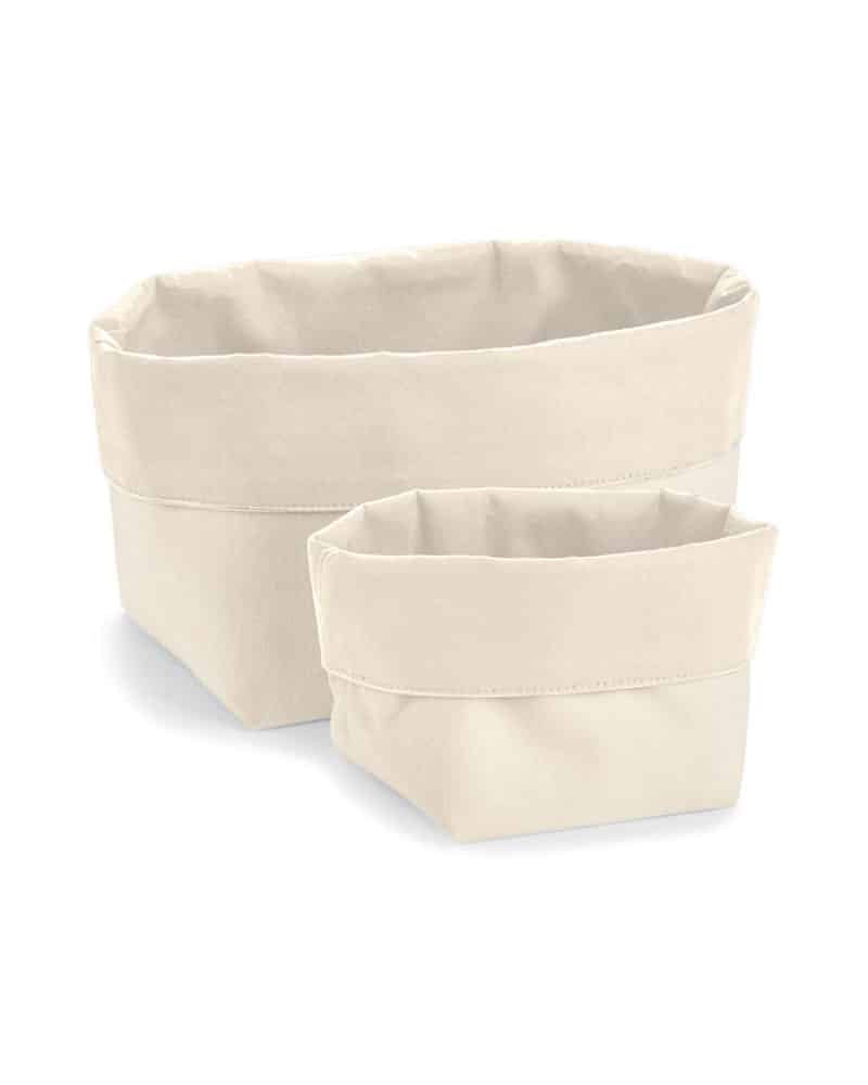 Contenitore svuotatasche in canvas reversibile Westford Mill W572 3 contenitore-in-canvas-Westford-mill-W572-naturale