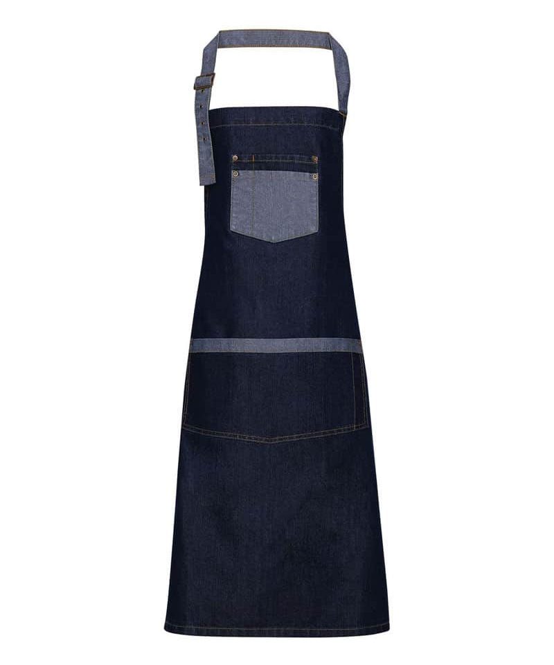 grembiule-con-pettorina-in-jeans-Premier-PR127-denim-blu