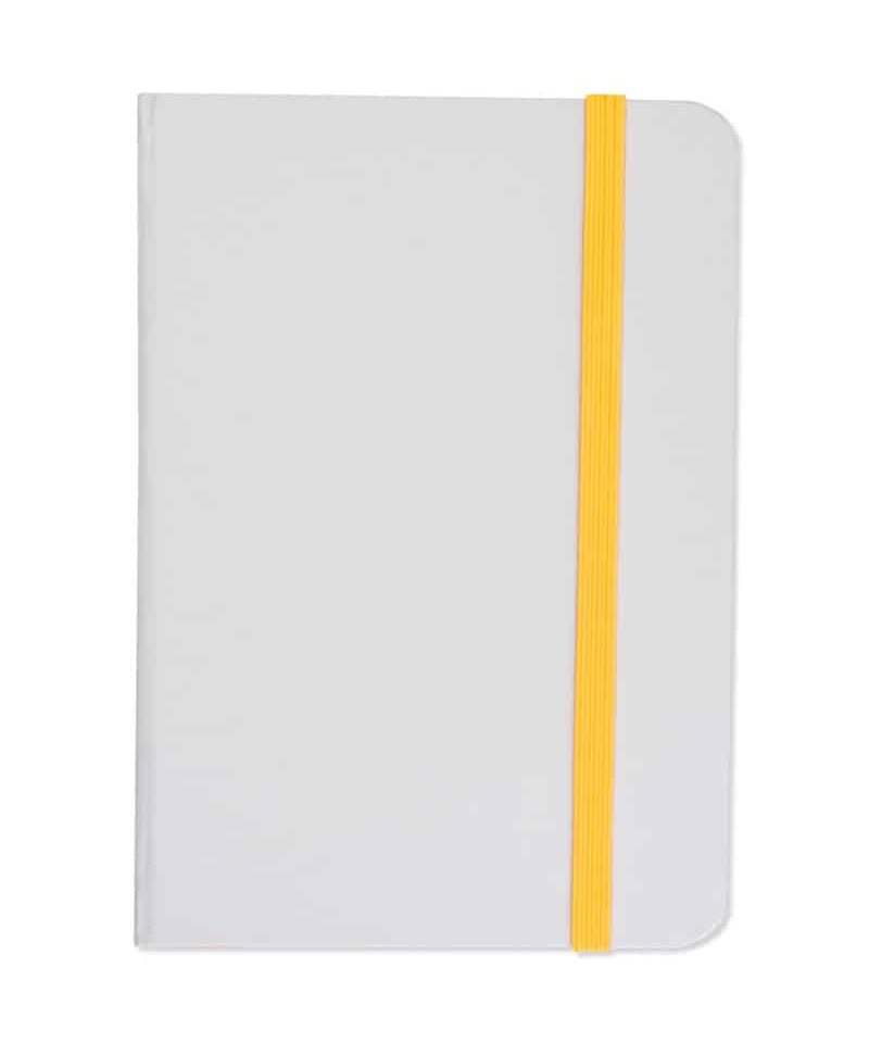 Notes A5 bianco con elastico colorato 17406 14 notes-A5-bianco-con-elastico-colorato-17406-giallo