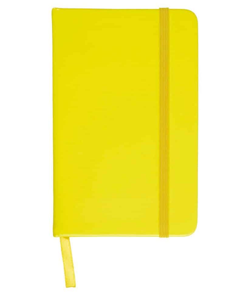 Notes fluo con elastico 18409-giallo