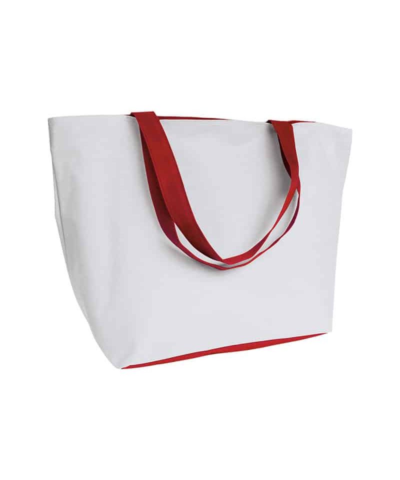 borse-mare-personalizzate-in-poliestere-con-zip-17136-bianco-rossa