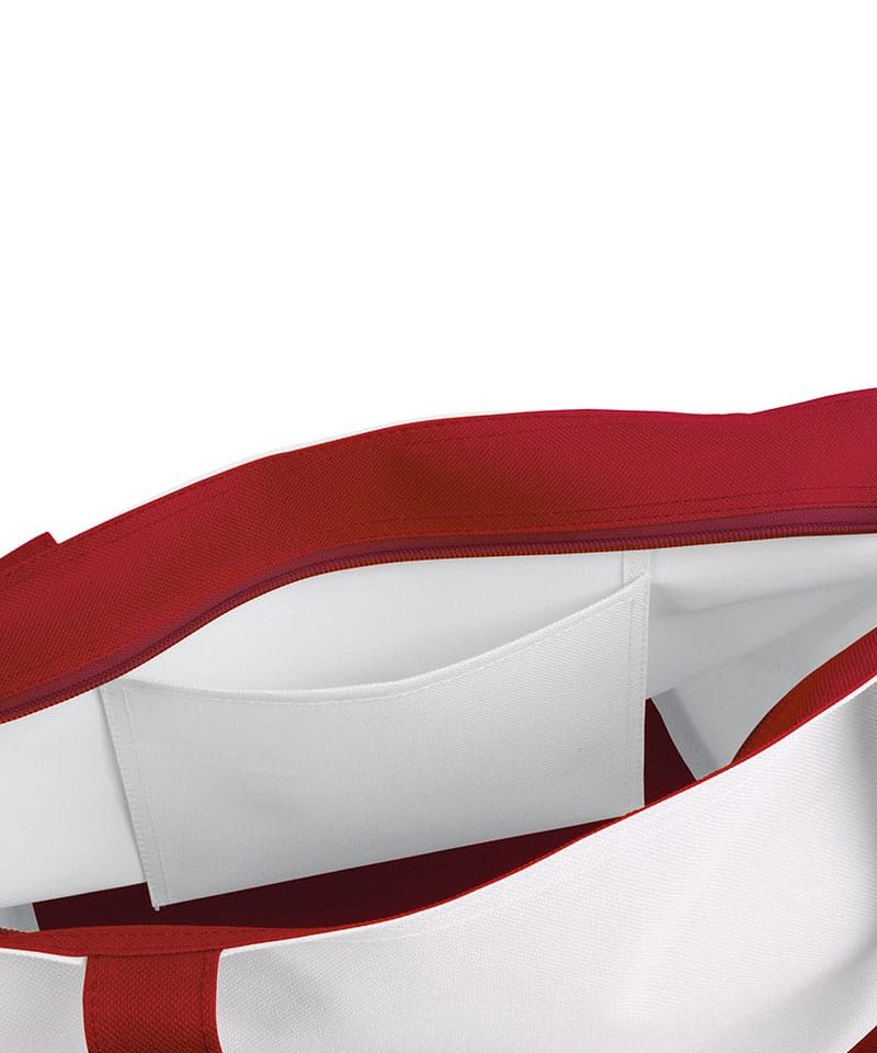 borse-mare-personalizzate-in-poliestere-con-zip-17136-bianco-rossa-tasca-interna