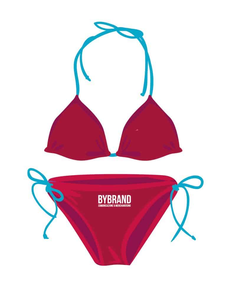 Costume donna bikini personalizzati allover Made in Italy