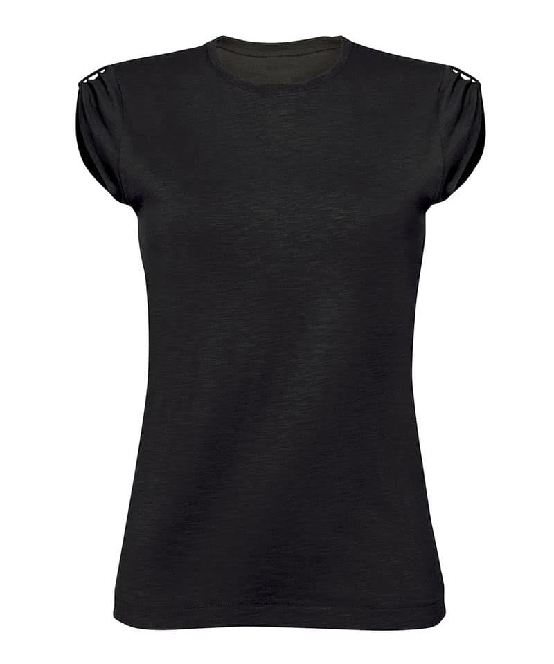 t-shirt-personalizzate-donna-fiammate-Black-Spider-SLUBW02-nero