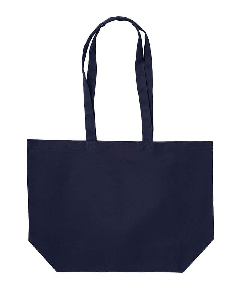Maxi shopper in cotone pesante 17113 | 50x35x16 8 Maxi-shopper-in-cotone-pesante-17113-fronte-blu-navy