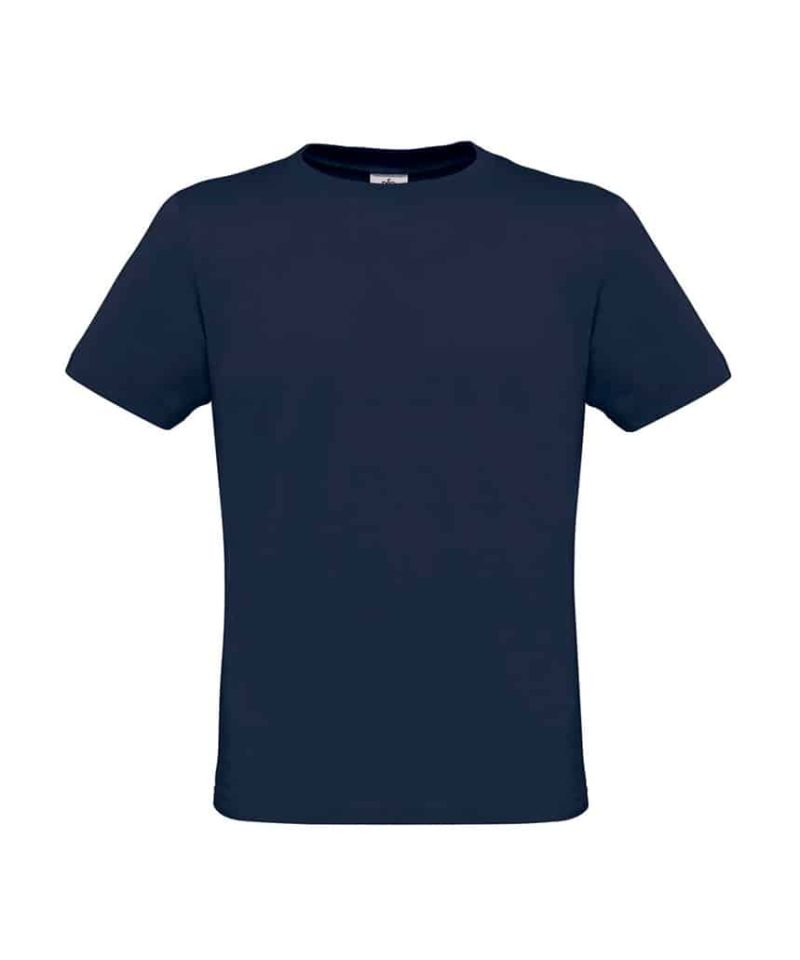 T-shirt manica corta moda B&C collection BCTM010 blu navy
