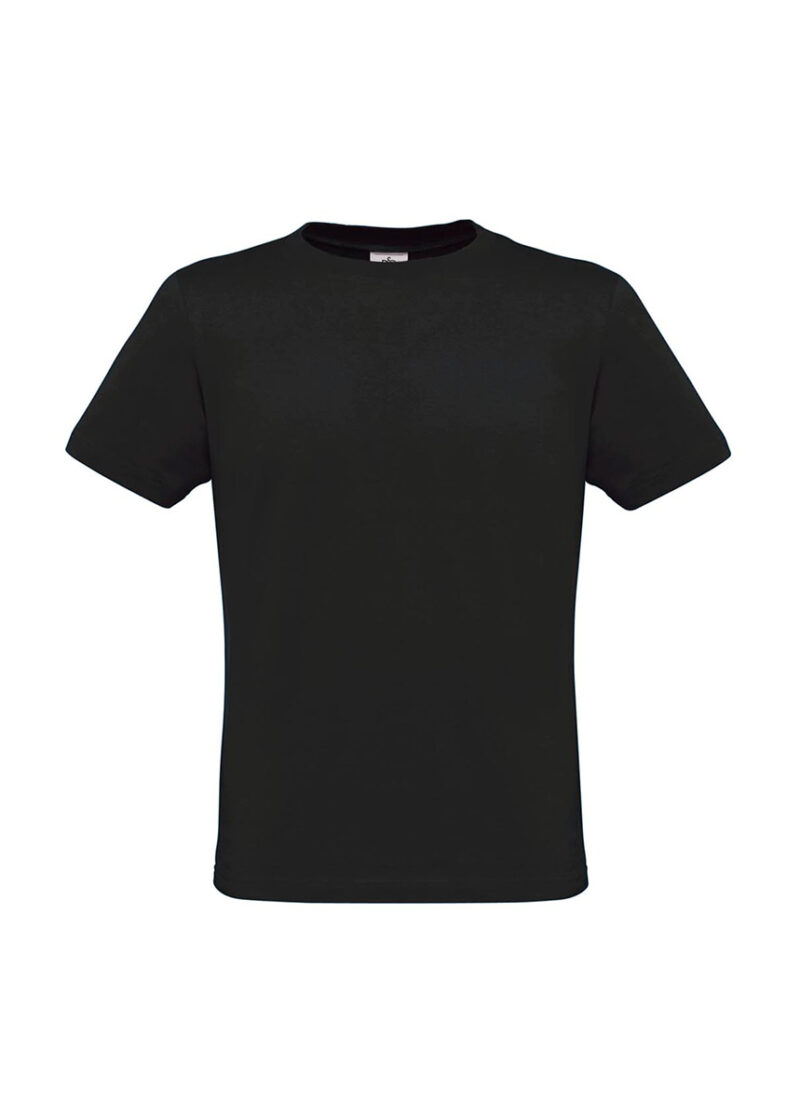 T-shirt manica corta moda B&C collection BCTM010 nero