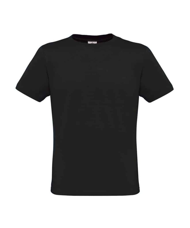 T-shirt manica corta moda B&C collection BCTM010 nero