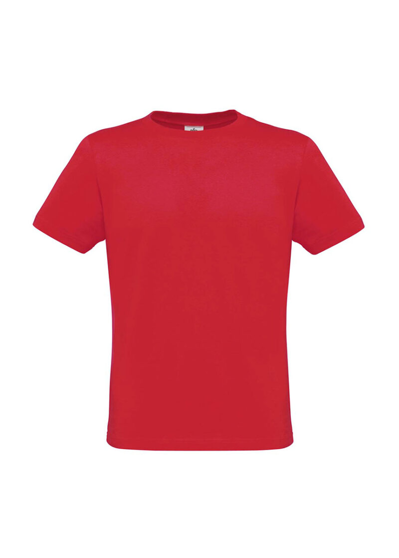 T-shirt manica corta moda B&C collection BCTM010 rosso