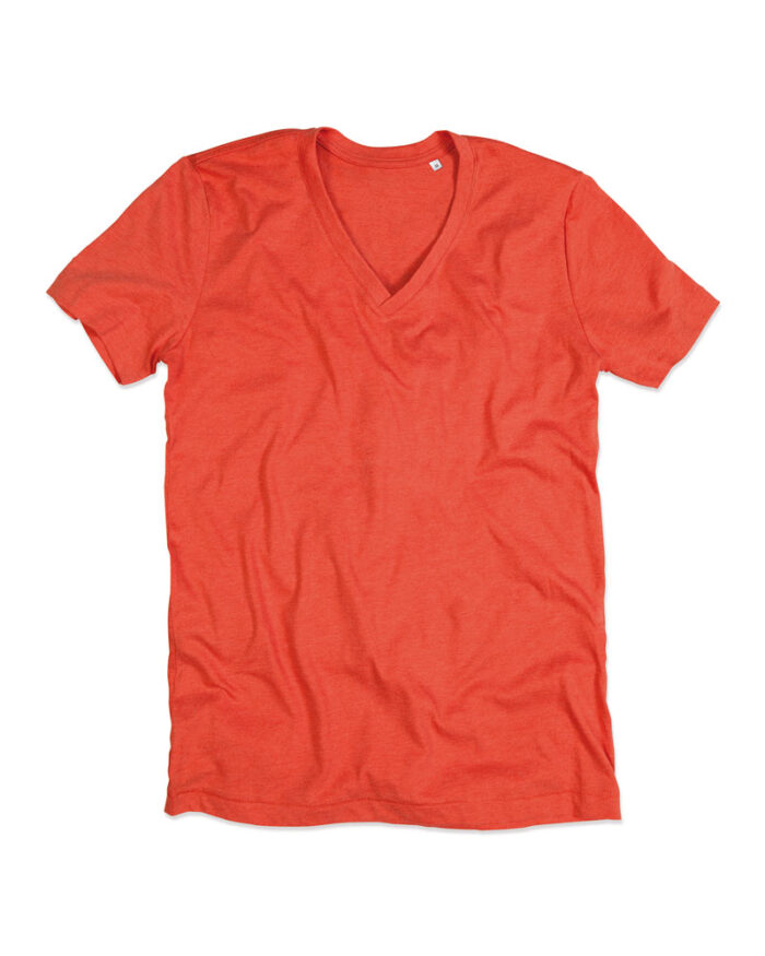 T-shirt-personalizzate-collo-V-ST9810-arancio