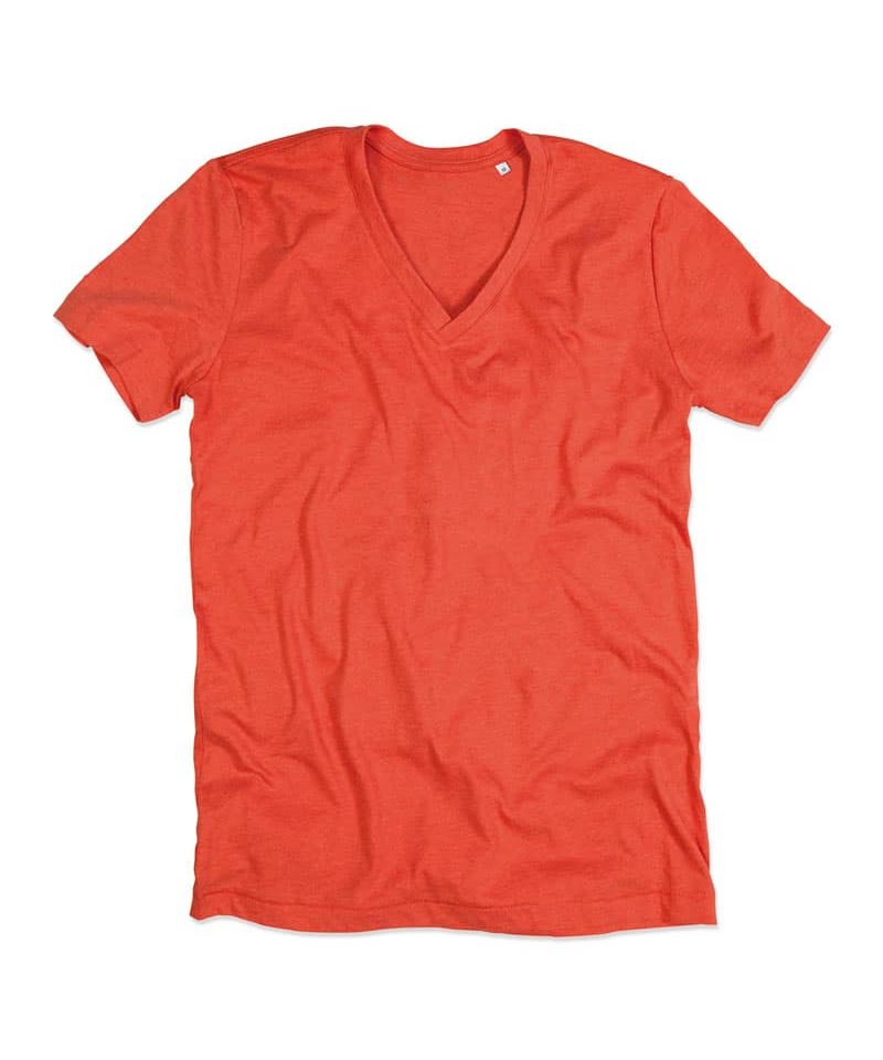 T-shirt-personalizzate-collo-V-ST9810-arancio