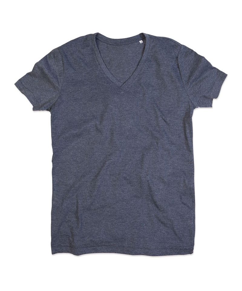 T-shirt-personalizzate-collo-V-ST9810-blu-denim