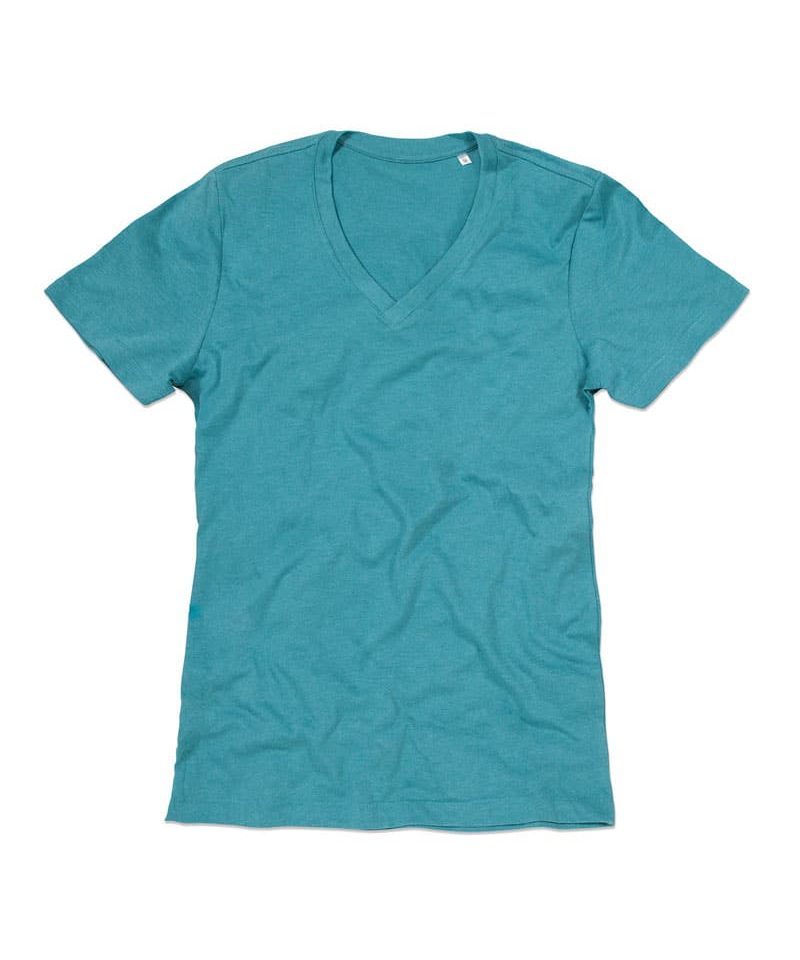 T-shirt-personalizzate-collo-V-ST9810-verde-acqua