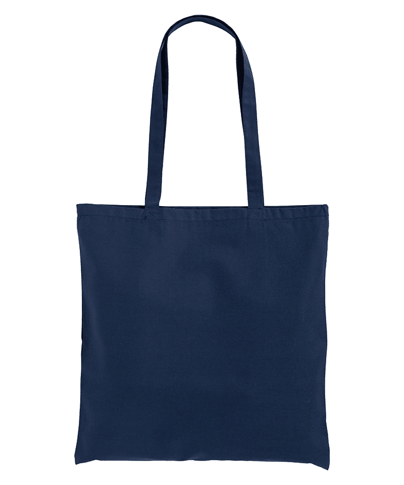 Shopper in cotone 00539 | 42x42cm 36 shopper-personalizzate-42x42cm-in-cotone-00539-blu-navy