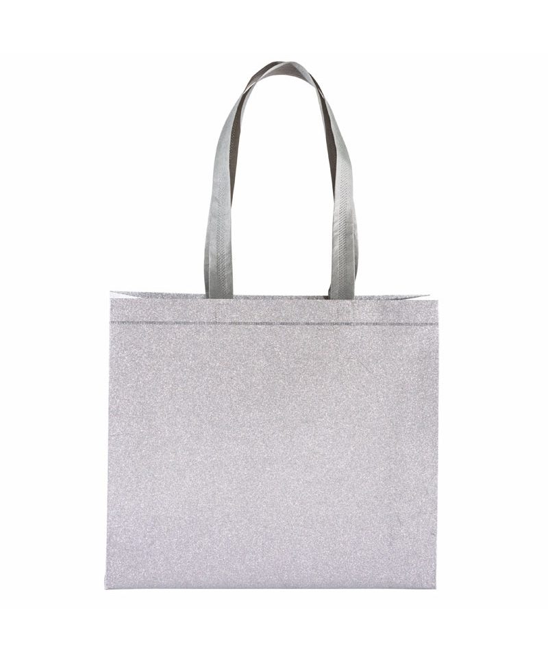 Shopper personalizzabili natalizie in tnt glitter 18102 | 40x35x12 cm 17 shopper-personalizzate-natalizie-in-tnt-glitter-18102-grigio-argento