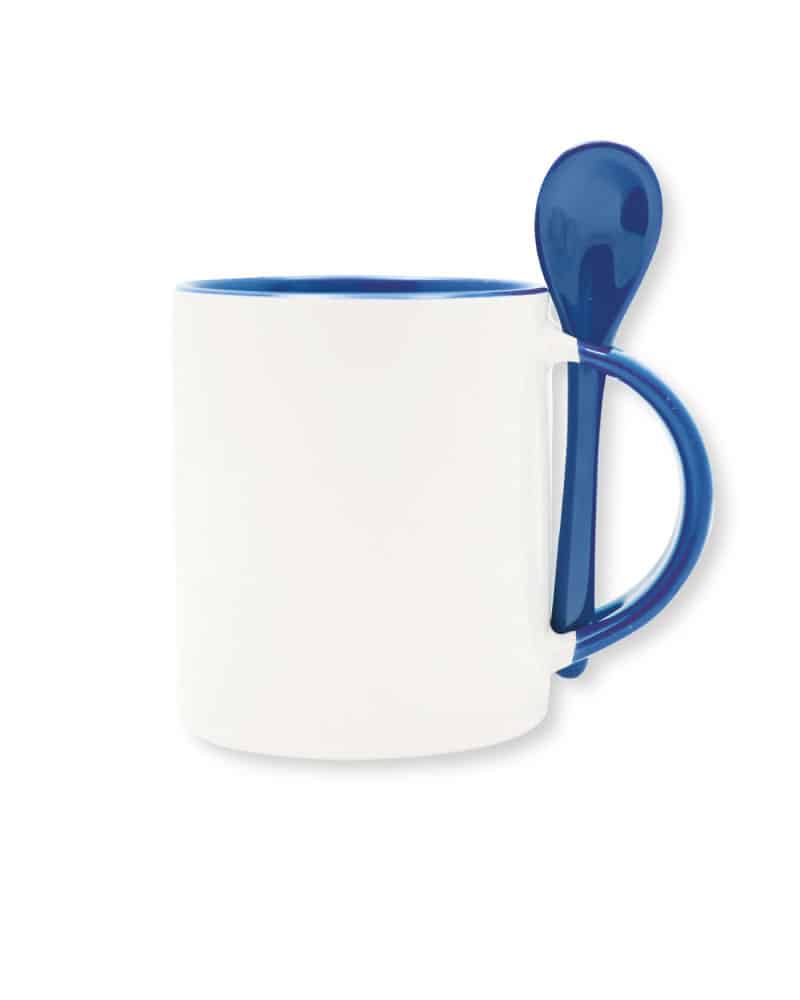 Tazze personalizzabili bicolore con cucchiaino 7419001 7 tazze-personalizzate-bicolore-con-cucchiaino-7419001-blu