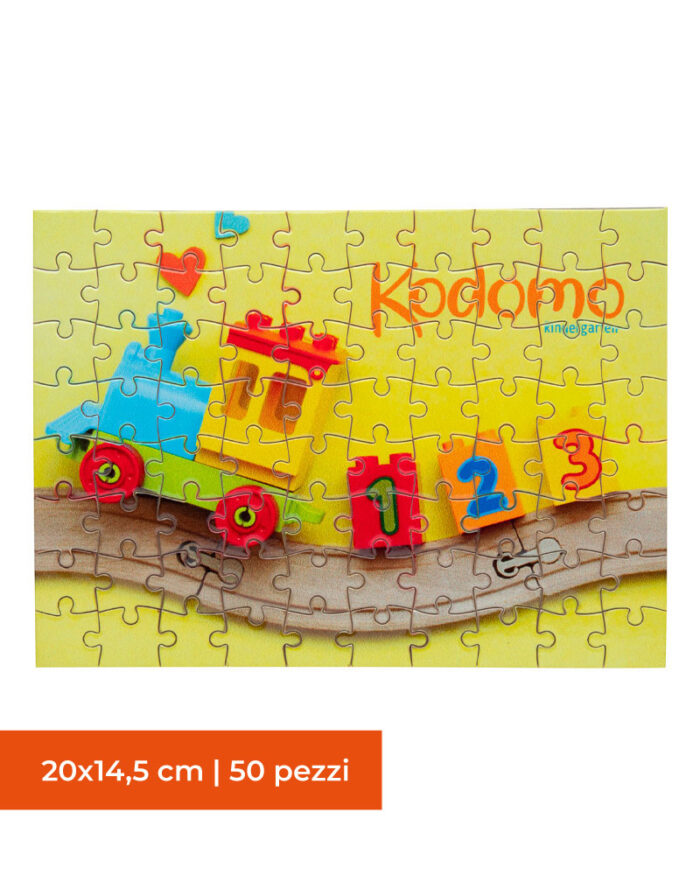 Puzzle cubo 7 pezzi in legno in astuccio di cotone KC2585 – Bybrand Roma
