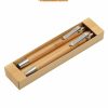 Set di penna e matita in bamboo 56-1102100 1 set-di-penna-e-matita-in-bamboo-56-1102100