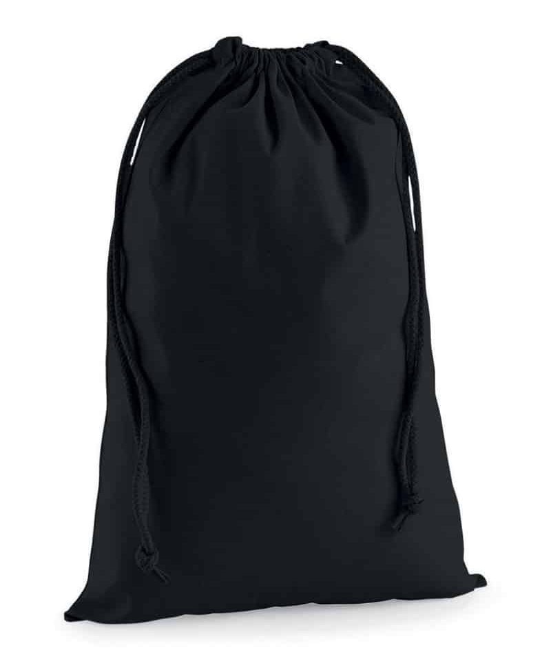 Sacchetti-in-cotone-con-coulisse-in-cotone-pesante-Westford-Mill-W216XS-nero