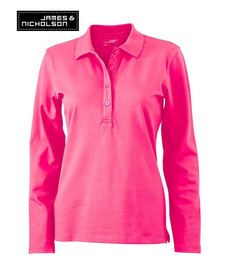 polo-donna-elasticizzata-manica-lunga-JN180