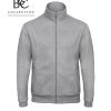 Felpe unisex zip intera BCWUI26 1 Felpe-unisex-zip-intera-BCWUI26-grigio-melange