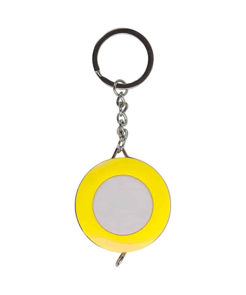 Flessometro in plastica con portachiavi 16430 (min.25pz) 16 Flessometro-in-plastica-con-portachiavi-16430-giallo