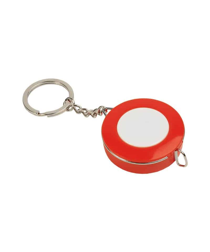 Flessometro in plastica con portachiavi 16430 (min.25pz) 13 Flessometro-in-plastica-con-portachiavi-16430-rosso