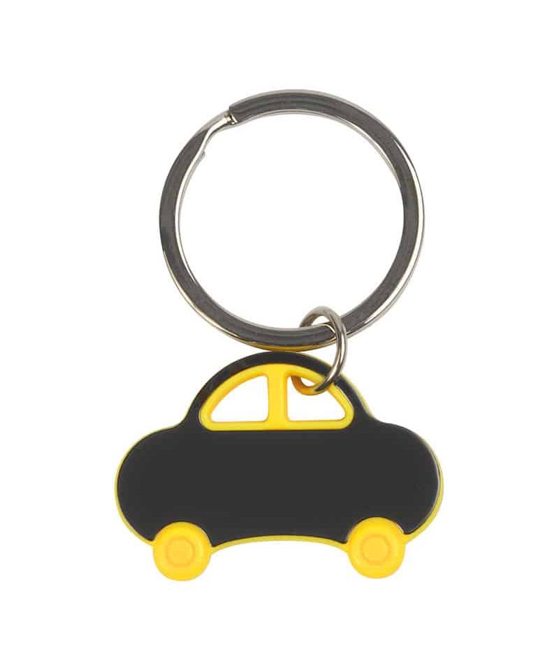 Portachiavi in metallo a forma di auto 16913 (min. 25pz) 11 Portachiavi-in-metallo-a-forma-di-auto-16913-giallo