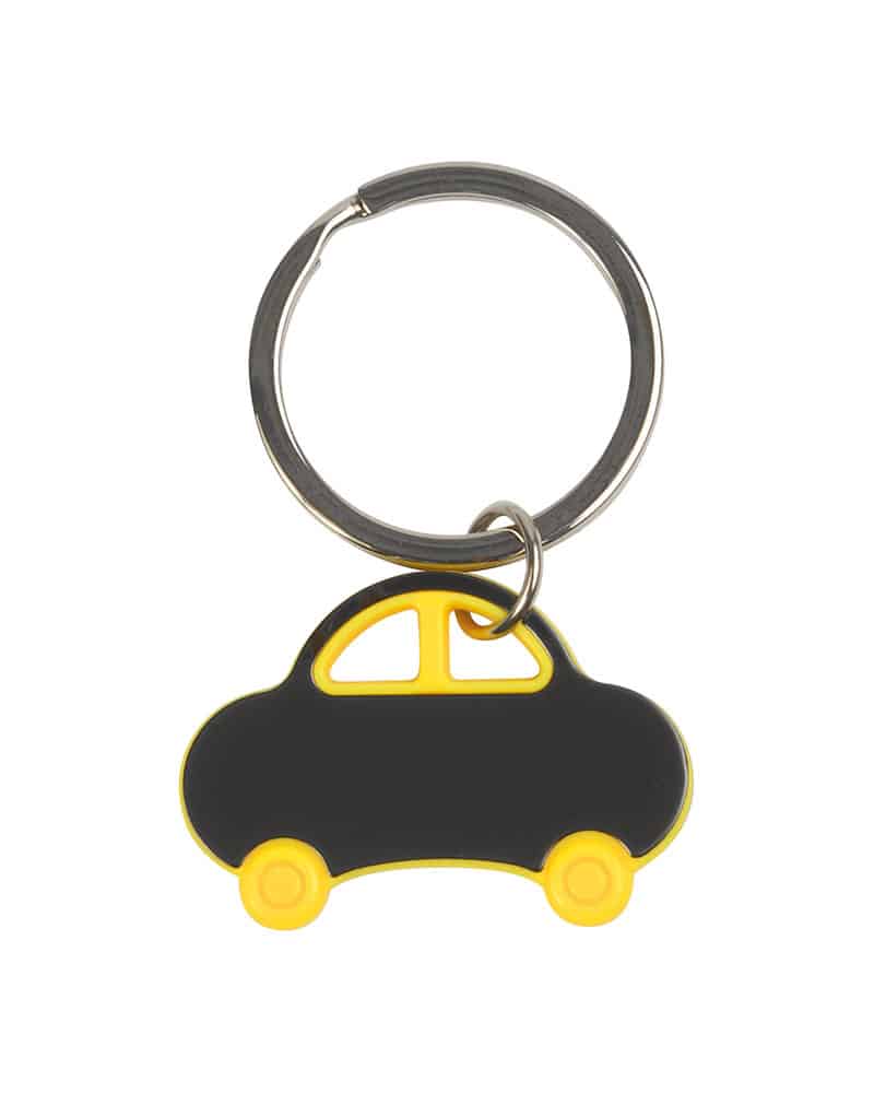 Portachiavi in metallo a forma di auto 16913 (min. 25pz) 6 Portachiavi-in-metallo-a-forma-di-auto-16913-giallo