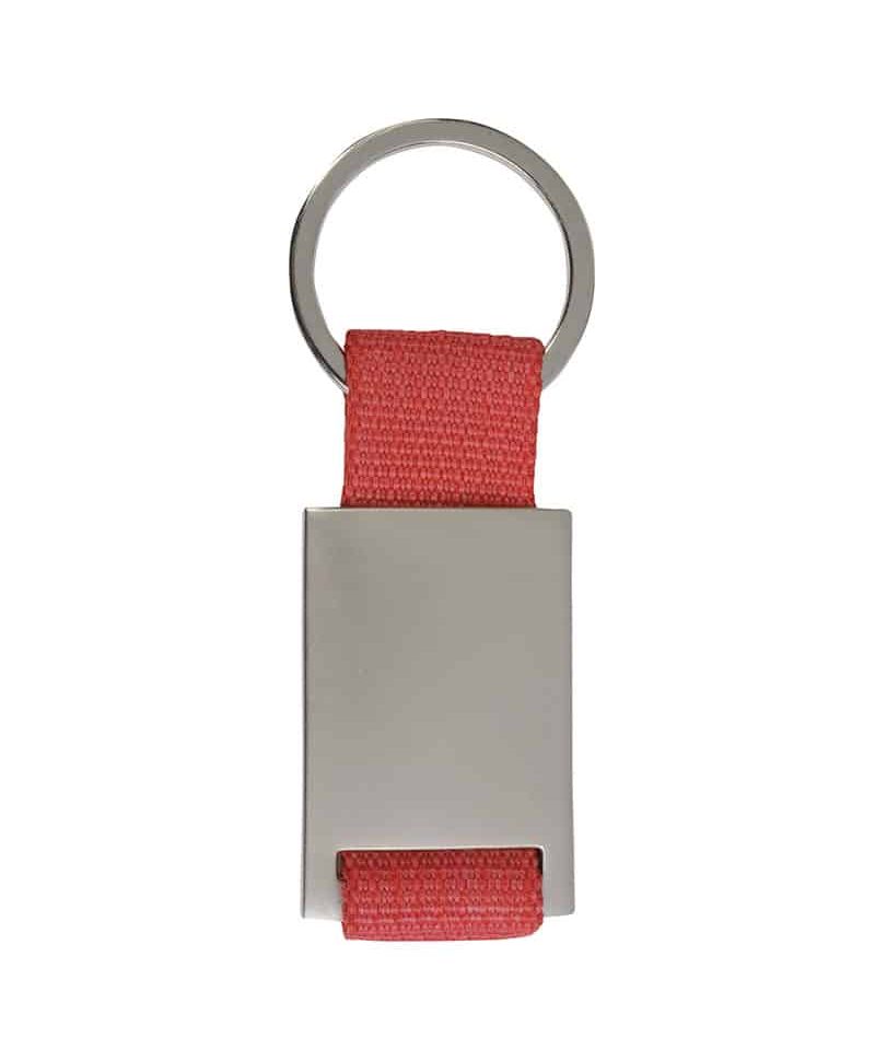 Portachiavi in metallo e nylon confezionato in scatoletta nera 10918 18 Portachiavi-in-metallo-e-nylon-confezionato-in-scatoletta-nera-10918-rosso2