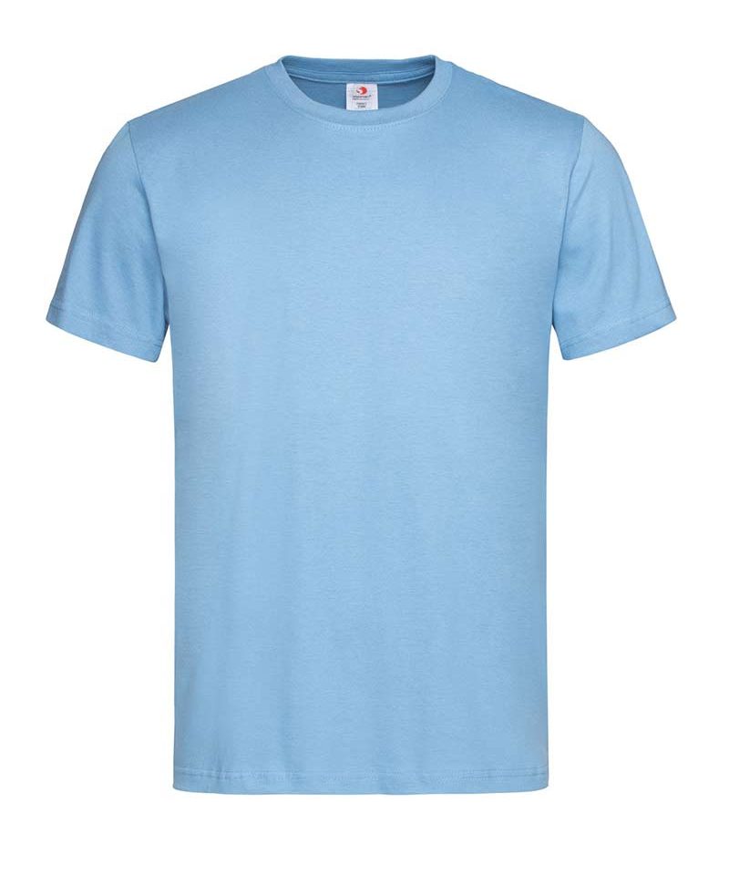 T-shirt uomo manica corta vari colori Stedman ST2000 40 T-shirt-uomo-manica-corta-struttura-vari-colori-ST2000-blu-cielo