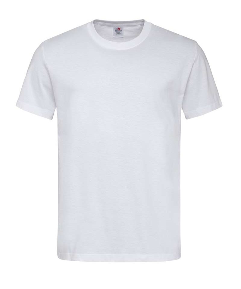 T-shirt uomo manica corta vari colori Stedman ST2000 27 T-shirt-uomo-manica-corta-struttura-vari-colori-Stedman-ST2000-bianco