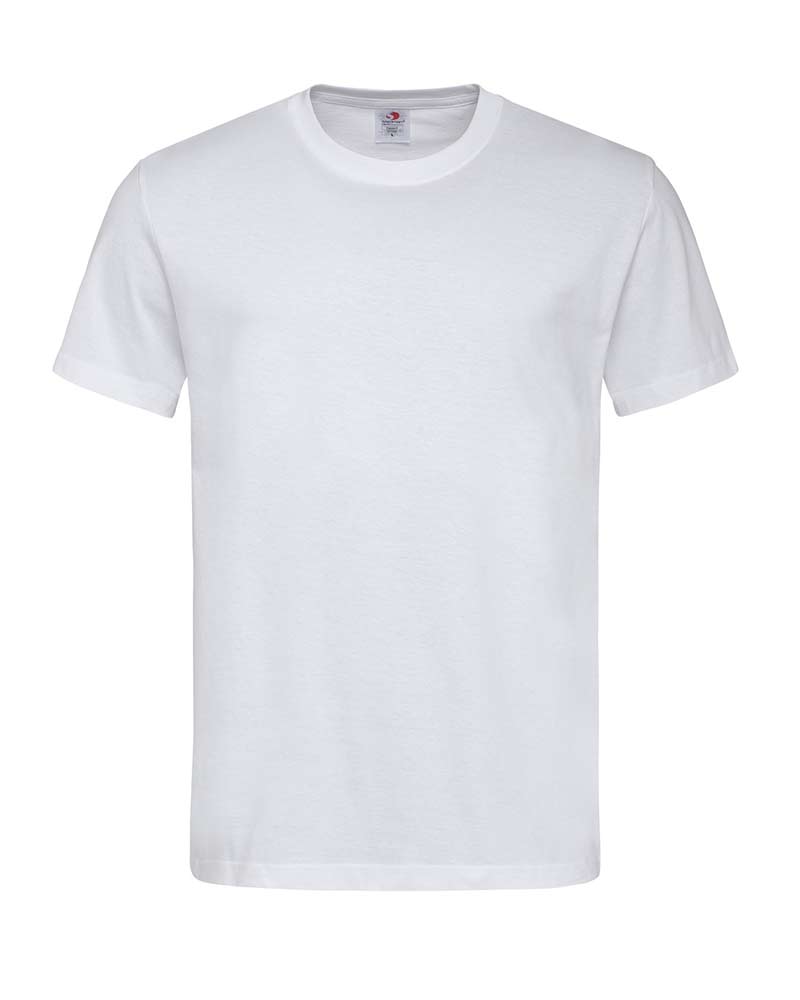 T-shirt uomo manica corta vari colori Stedman ST2000 5 T-shirt-uomo-manica-corta-struttura-vari-colori-Stedman-ST2000-bianco