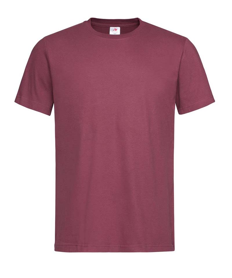 T-shirt uomo manica corta vari colori Stedman ST2000 39 T-shirt-uomo-manica-corta-struttura-vari-colori-Stedman-ST2000-bordeaux