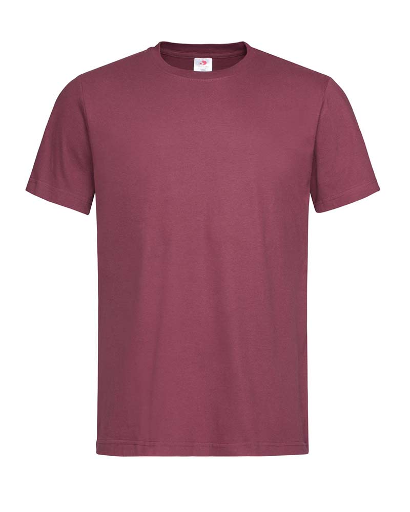 T-shirt uomo manica corta vari colori Stedman ST2000 17 T-shirt-uomo-manica-corta-struttura-vari-colori-Stedman-ST2000-bordeaux