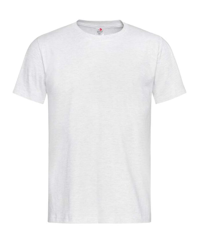 T-shirt-uomo-manica-corta-struttura-vari-colori-Stedman-ST2000-ghiaccio
