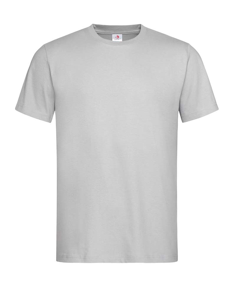 T-shirt uomo manica corta vari colori Stedman ST2000 13 T-shirt-uomo-manica-corta-struttura-vari-colori-Stedman-ST2000-light-grigio