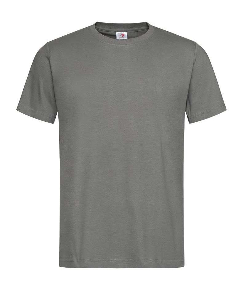 T-shirt uomo manica corta vari colori Stedman ST2000 34 T-shirt-uomo-manica-corta-struttura-vari-colori-Stedman-ST2000-real-grigio