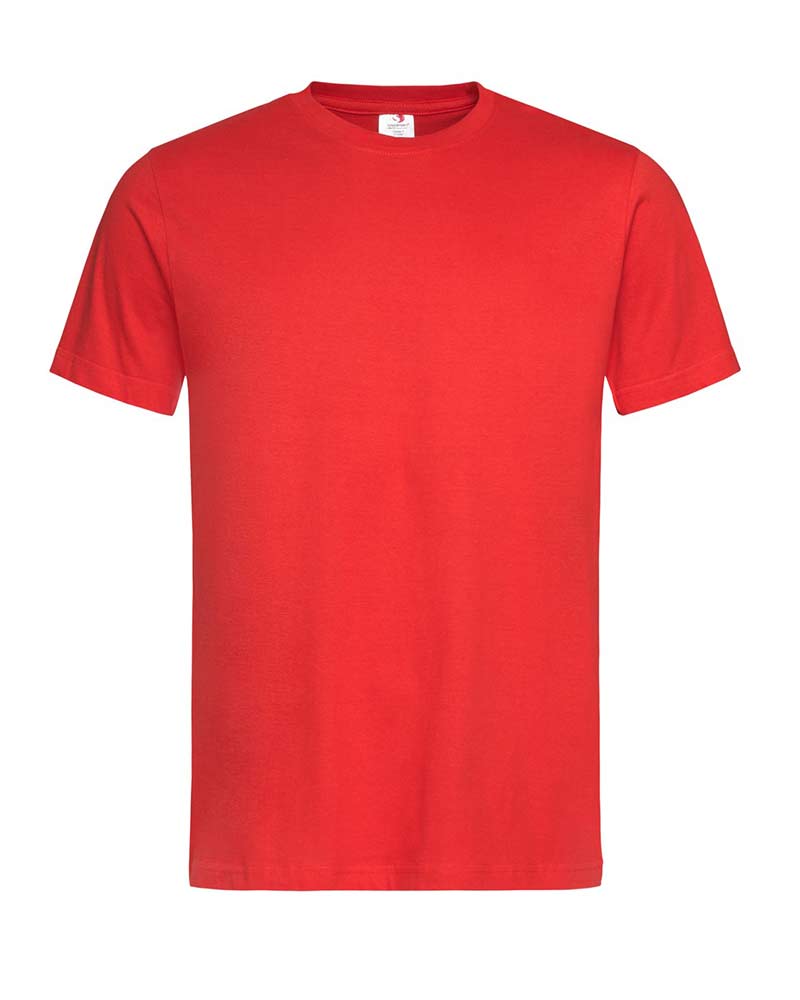 T-shirt uomo manica corta vari colori Stedman ST2000 16 T-shirt-uomo-manica-corta-struttura-vari-colori-Stedman-ST2000-rosso