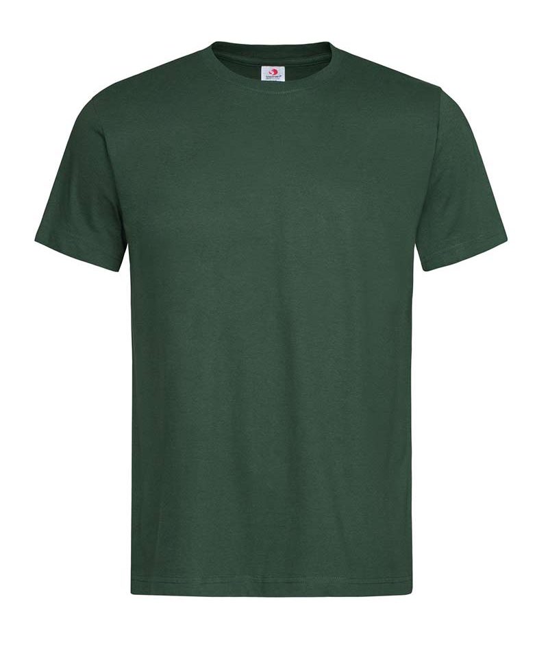 T-shirt uomo manica corta vari colori Stedman ST2000 33 T-shirt-uomo-manica-corta-struttura-vari-colori-Stedman-ST2000-verde-bottiglia
