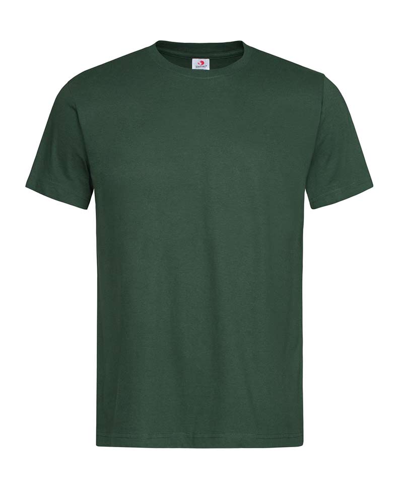 T-shirt uomo manica corta vari colori Stedman ST2000 11 T-shirt-uomo-manica-corta-struttura-vari-colori-Stedman-ST2000-verde-bottiglia