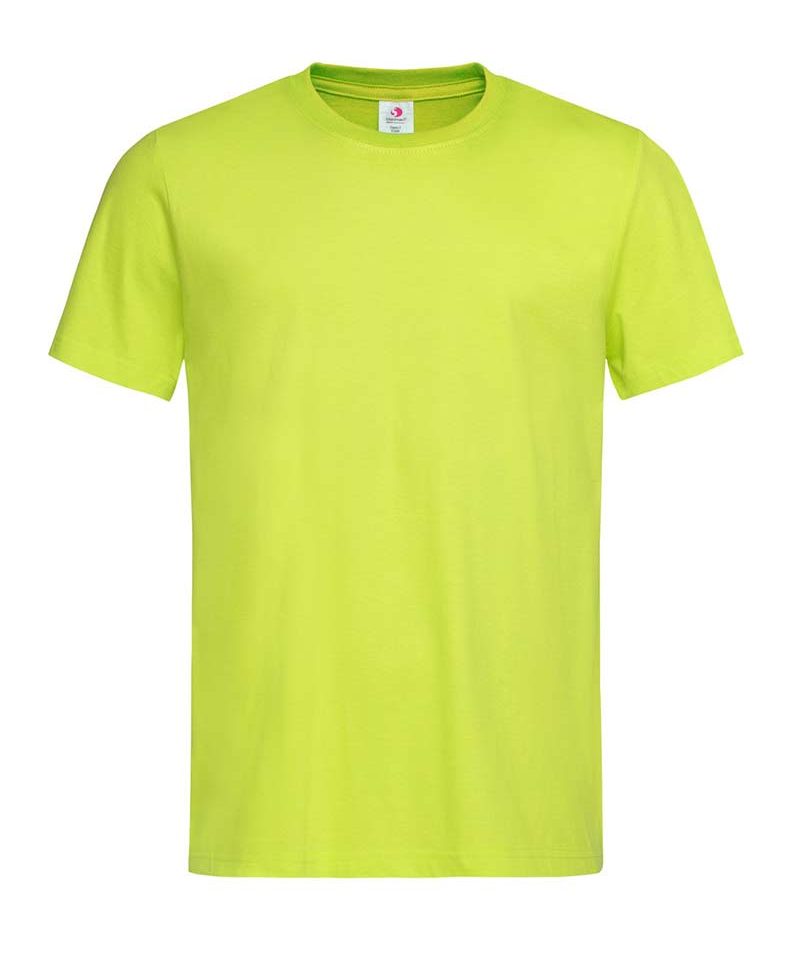 T-shirt uomo manica corta vari colori Stedman ST2000 29 T-shirt-uomo-manica-corta-struttura-vari-colori-Stedman-ST2000-verde-lime
