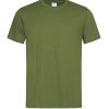 T-shirt uomo manica corta vari colori Stedman ST2000 2 T-shirt-uomo-manica-corta-struttura-vari-colori-Stedman-ST2000-verde-militare