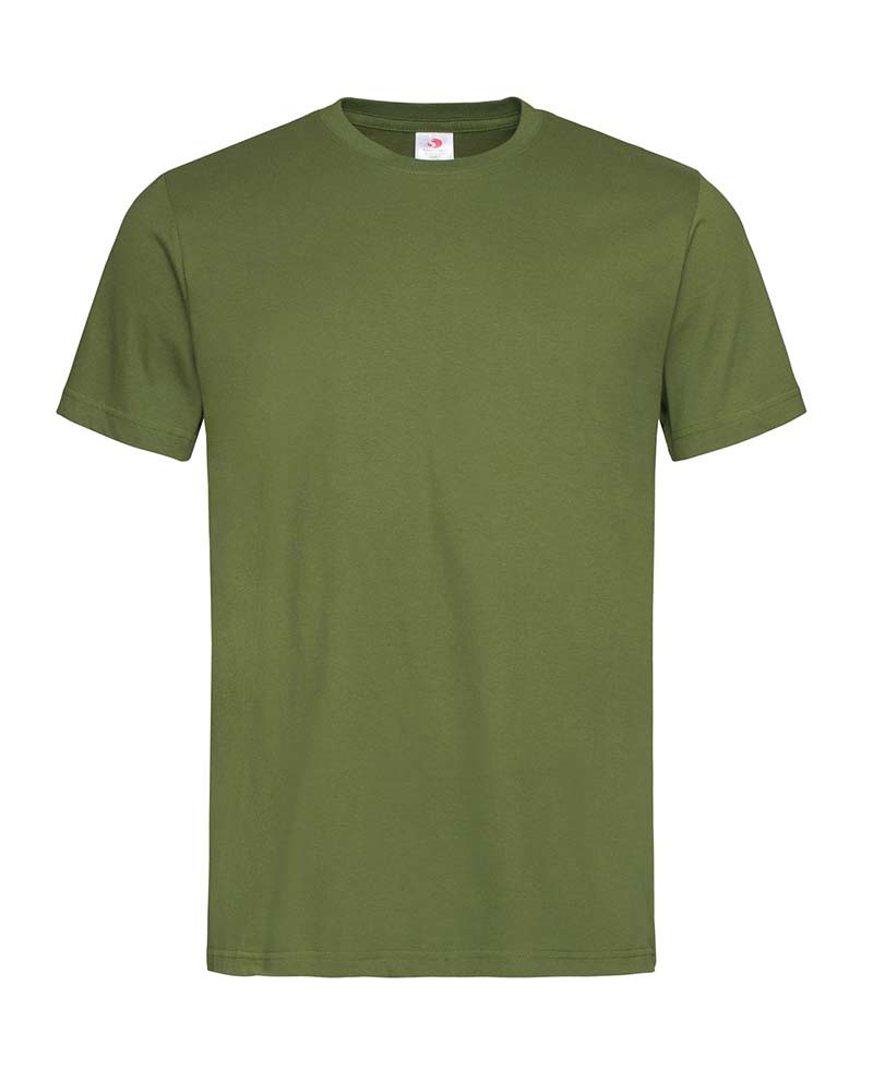 T-shirt uomo manica corta vari colori Stedman ST2000 3 T-shirt-uomo-manica-corta-struttura-vari-colori-Stedman-ST2000-verde-militare