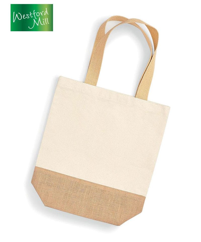 Borsa in canvas con fondo in juta W450 24x41x13cm 5 Borsa-in-canvas-con-fondo-in-juta-W450-24x41x13
