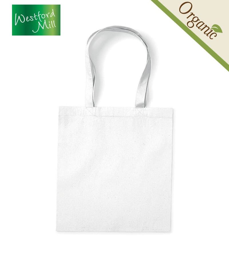 Shopper in cotone organico certificato Westford Mill W261 15 Shopper-in-cotone-organico-certificato-Westford-Mill-W261-bianco