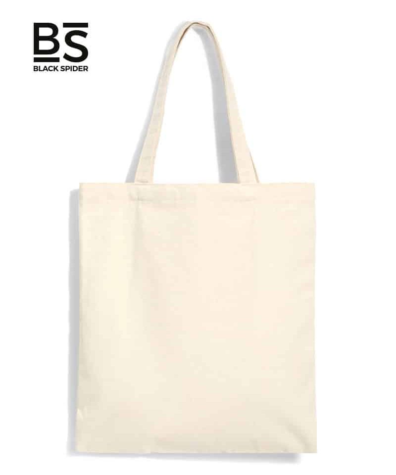 Shopper-in-cotone-personalizzate-Black-Spider-BS901-naturale
