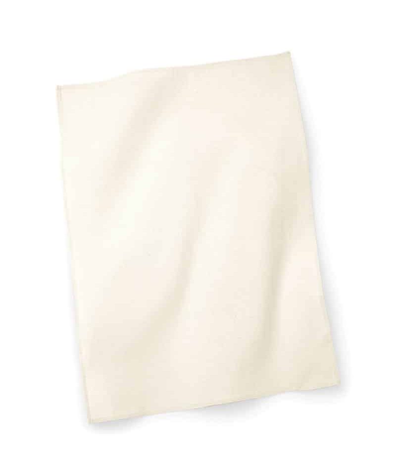 Strofinacci 50x70 in cotone Westford Mill W701 naturale