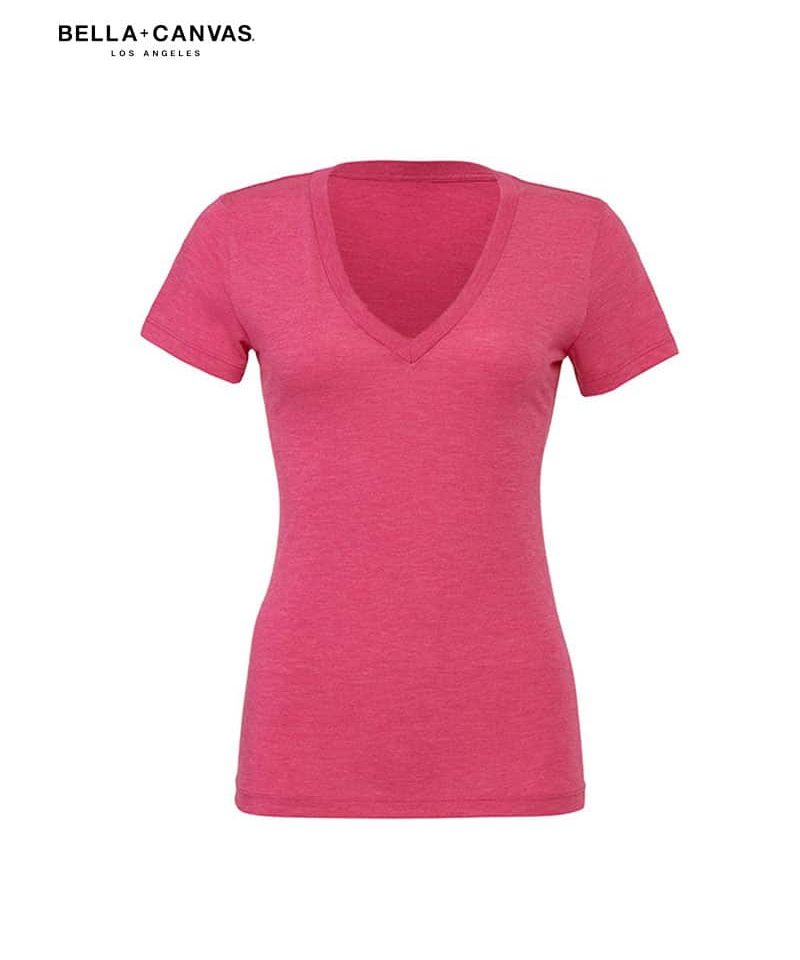 T-shirt donna manica corta Triblend Bella Canvas BE8435 12 T-shirt-donna-manica-corta-Triblend-Bella-Canvas-BE8435-rosa